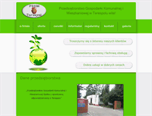 Tablet Screenshot of pgkimterespol.pl